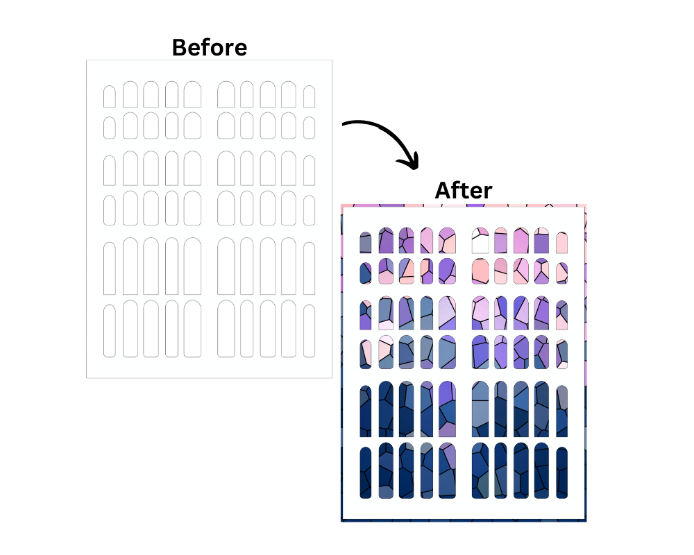 Nail Art Decal Template ESTHETICIANSPACE Nail Art Decal Template ESTHETICIANSPACE